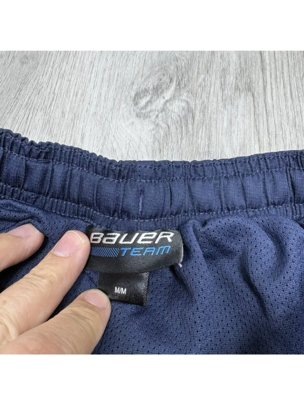 Bauer Team Hockey Warm Up Pants Men’s Medium Blue Athletic Track Pants